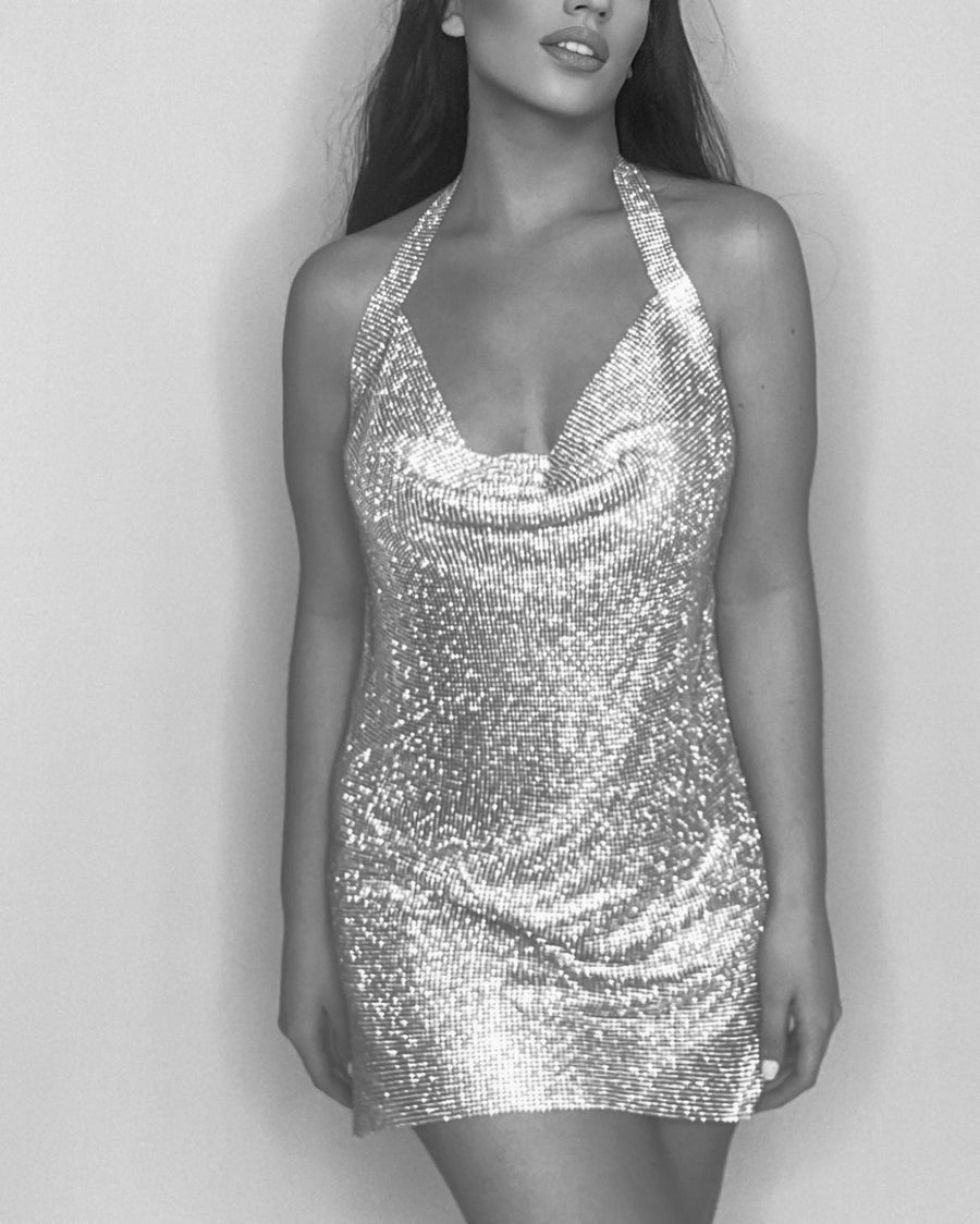 RHINESTONE DRESS