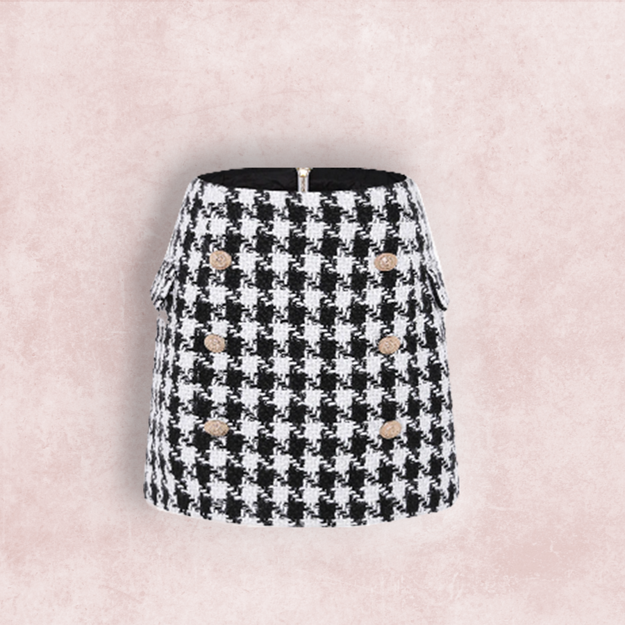 DAMIER SKIRT